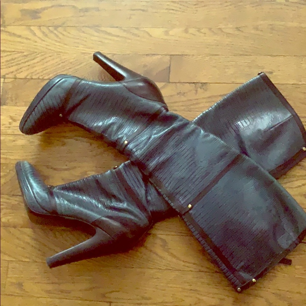 Gian Franco Ferre lizard Boots